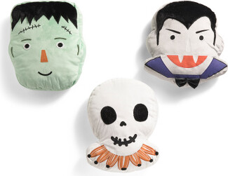 TJMAXX 14X16 3Pk Halloween Buddies, Polyester