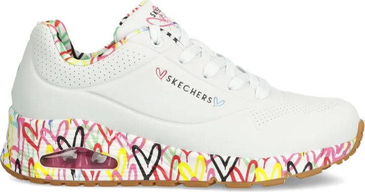 Skechers x JGoldcrown Uno Loving Love heart-print sneakers
