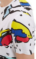 Thumbnail for your product : Kenzo Abstract Fish-Print T-shirt