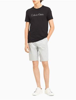 Calvin Klein Slim Fit Cotton Stretch Walking Shorts