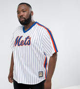 Thumbnail for your product : Majestic MLB New York Mets Overhead Baseball Jersey In White