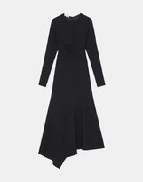 Thumbnail for your product : Lafayette 148 New York Finesse Crepe Twisted Front Dress