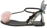 Thumbnail for your product : Sophia Webster Talulah Butterfly Wing Flat Sandal