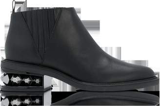 Nicholas Kirkwood Black Leather 35mm Suzi Chelsea Boots