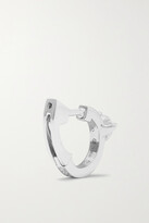 Thumbnail for your product : Repossi Harvest 18-karat White Gold Diamond Single Earring - One size