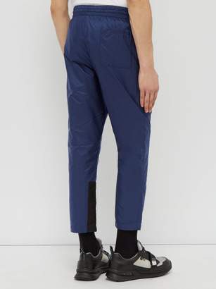 Prada Nylon Track Pants - Mens - Blue Multi