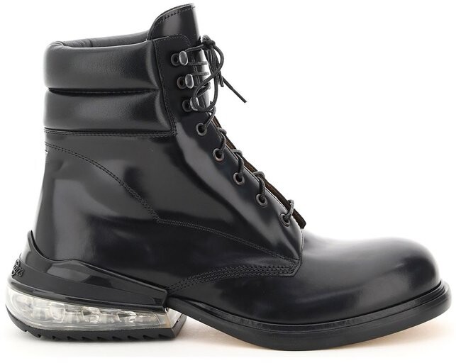 Maison Margiela Airbag Heel Lace-Up Boots - ShopStyle