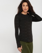 Thumbnail for your product : Lorna Jane Logo Tech Long Sleeve Performance Top