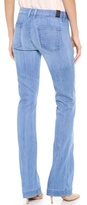 Thumbnail for your product : Vince High Rise Pintuck Boot Cut Jeans