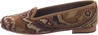 Artemis Design Co. Wool Printed Loafers