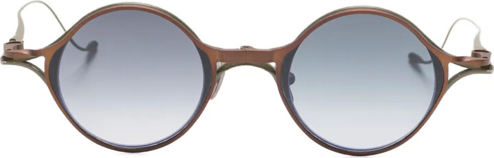 Rigards Round-Frame Sunglasses