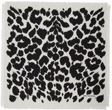 Thumbnail for your product : Dries Van Noten Off-White and Black Silk Handkerchief