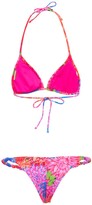 Thumbnail for your product : Reina Olga The Scrunchie Japan Printed Bikini Set