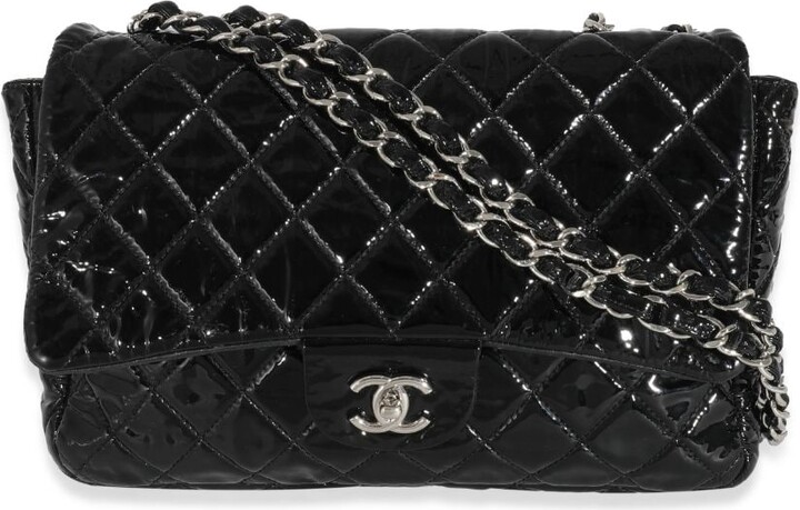 Pre-owned Chanel 2006 Mini Classic Flap Shoulder Bag In Black
