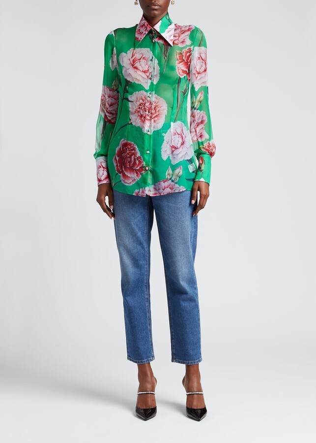Dolce & Gabbana Women's Button Down Shirts | ShopStyle