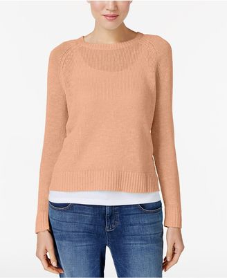 Eileen Fisher Organic Linen-Blend Sweater