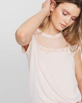 Thumbnail for your product : Atmos & Here ICONIC EXCLUSIVE - Ivy Frill Lace Insert Top