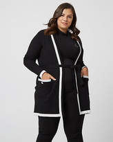 Thumbnail for your product : Le Château Viscose Blend Belted Cardigan