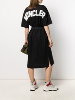 Thumbnail for your product : Moncler logo print T-shirt dress