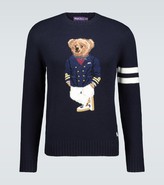 Thumbnail for your product : Ralph Lauren Purple Label Teddy knitted cashmere sweater
