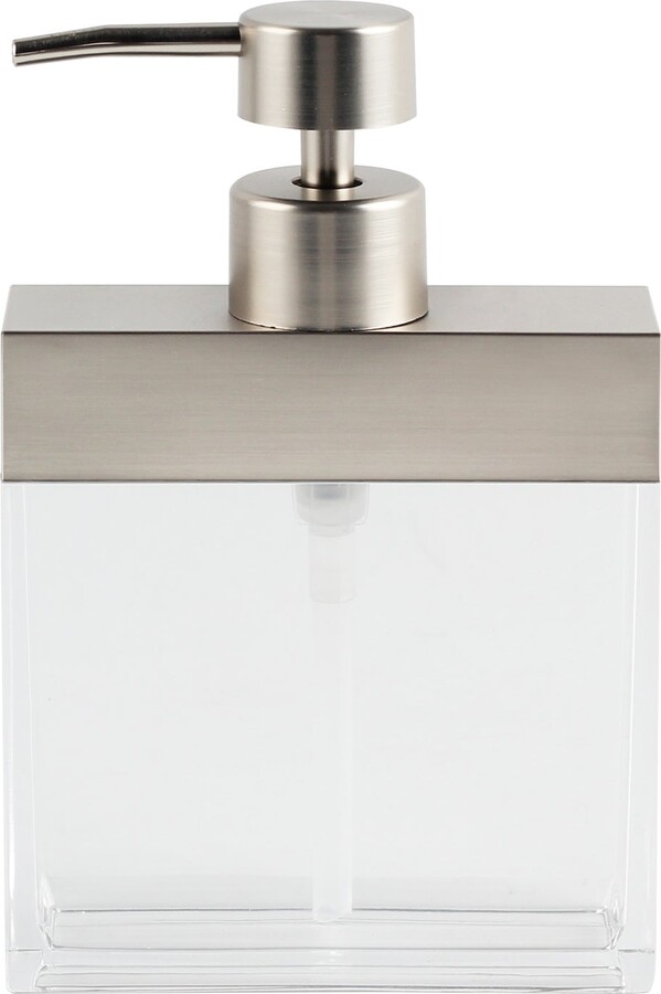 Dunelm Brushed Chrome Lotion Dispenser Chrome ShopStyle Countertop