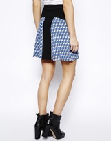 Thumbnail for your product : Zooey Love High Waisted Circle Skirt in Geo Jacquard Knit