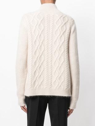 Lanvin cable-knit turtleneck sweater
