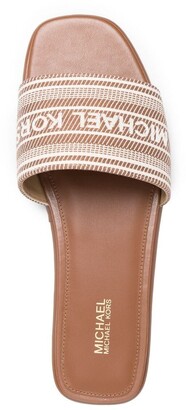 MICHAEL Michael Kors Sadler embroidered-logo sandals