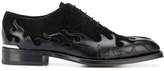 Thumbnail for your product : Alexander McQueen flame pattern Oxford shoes