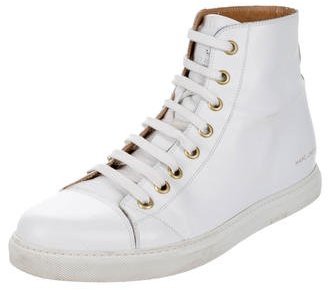 Marc Jacobs Leather High-Top Sneakers