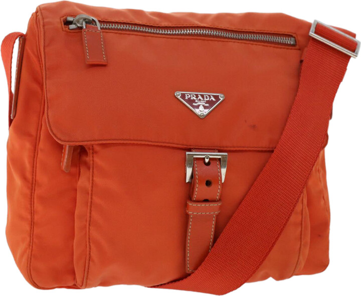 ✨Authentic PRADA 💕HOT PINK💕 Tessuto Saffiano Shoulder Bag Purse
