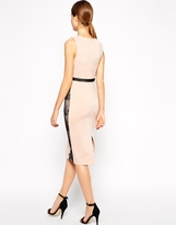 Thumbnail for your product : ASOS Lace Panelled Bodycon Dress