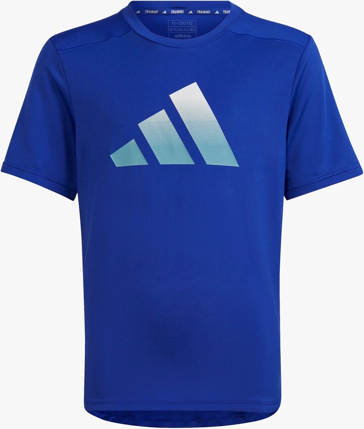 adidas Boys Tshirt Running Tee Training Essentials 3 Stripes Fashion DV1804  New (116/5-6 Years) - ShopStyle