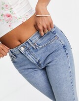 Thumbnail for your product : Topshop Petite bleach Jamie jeans