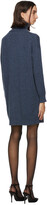 Thumbnail for your product : Max Mara Blue Wool Greenh Turtleneck Dress