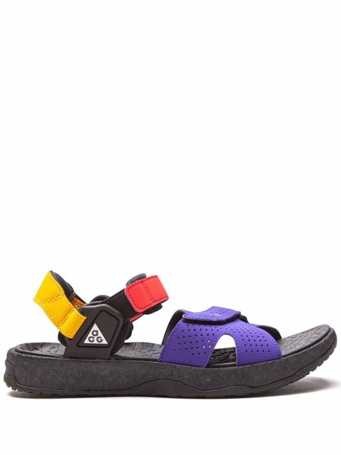 two strap sandals nike