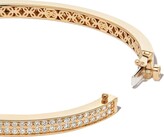 Thumbnail for your product : Sydney Evan 14kt Yellow Gold Pavé-Set Bangle