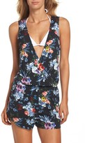 Thumbnail for your product : Green Dragon Women's Botanical Night Claire Print Cover-Up Romper
