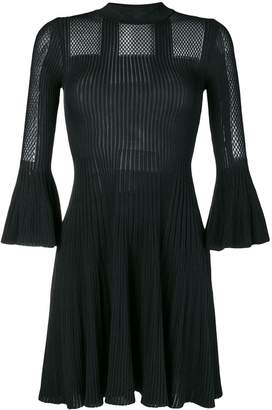 Versace short-sleeve knitted dress