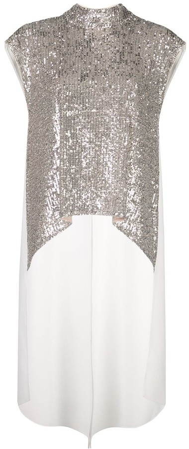sequin high low top