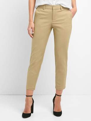gap slim crop pants