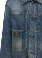 Thumbnail for your product : Gucci Horsebit Cotton Denim Jacket