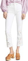 Thumbnail for your product : Free People Cutwork Cigarette Jeans