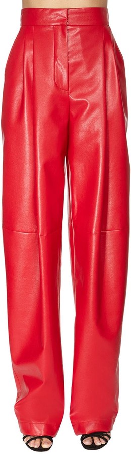 red leather bottoms