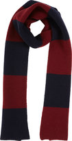 Thumbnail for your product : Barneys New York Wide Stripe Knit Scarf