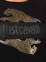 Thumbnail for your product : Just Cavalli logo-print cotton T-shirt
