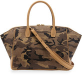 Thumbnail for your product : VBH Brera 34 Camouflage Medium Satchel Bag