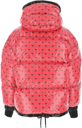 MONCLER GENIUS Graphic Printed Hooded Puffer Jacket