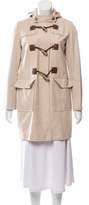Thumbnail for your product : MICHAEL Michael Kors Knee-Length Hooded Coat Khaki Knee-Length Hooded Coat