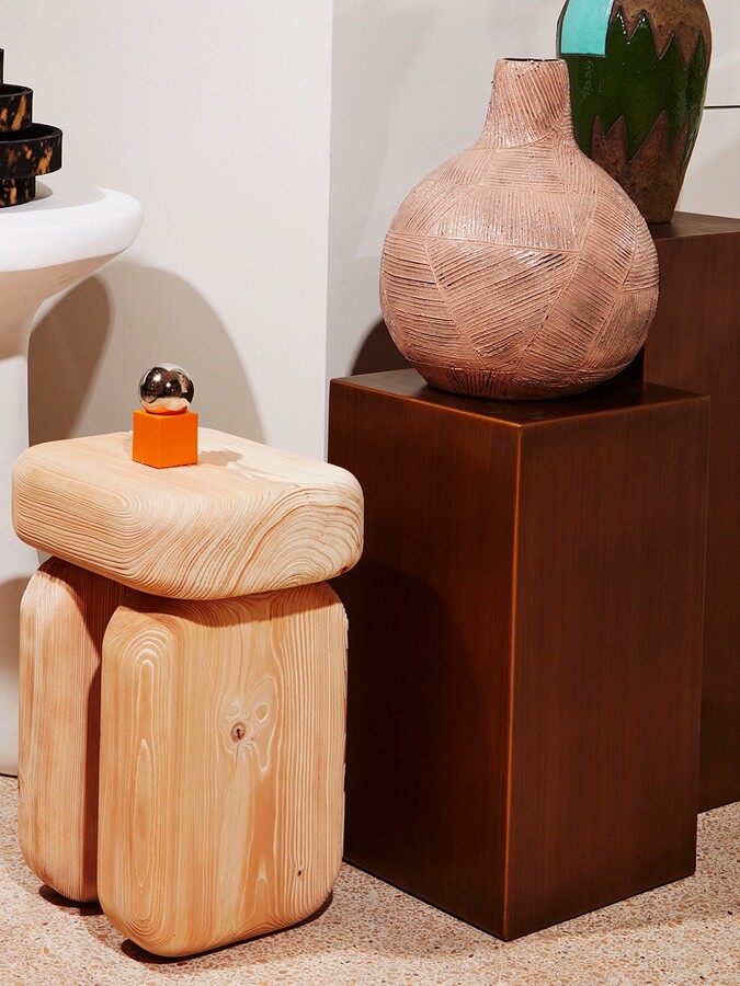 Harvey Bouterse Grey Round Vase